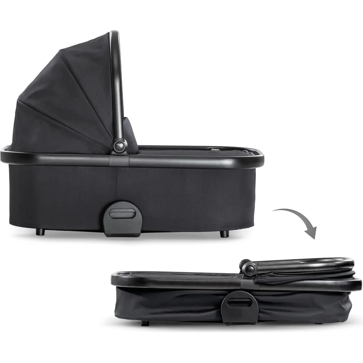 Hauck 'Apollo Duoset' Kombikinderwagen 2 in 1 Caviar, inkl. Babywanne und Beindecke – Bild 10