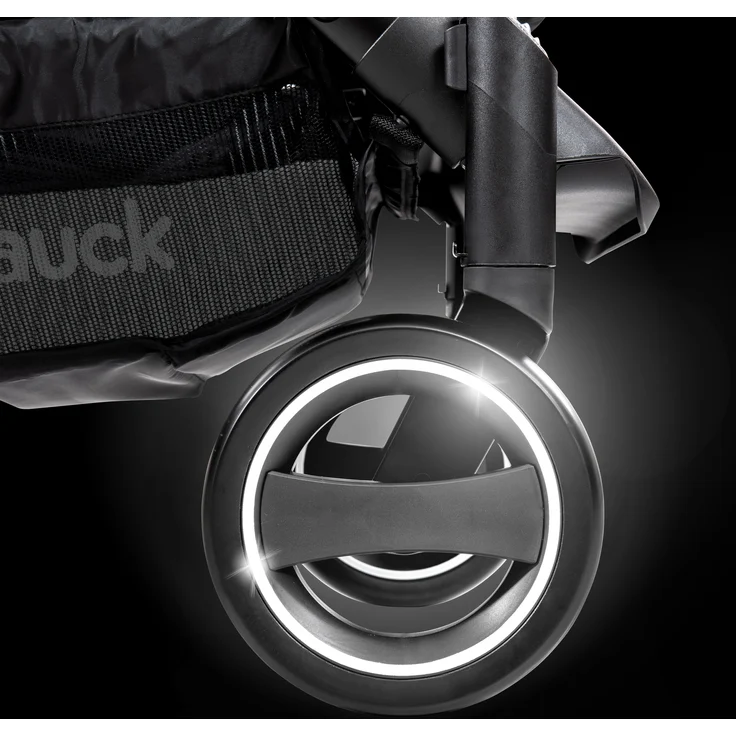 Hauck 'Apollo Duoset' Kombikinderwagen 2 in 1 Caviar, inkl. Babywanne und Beindecke – Bild 19