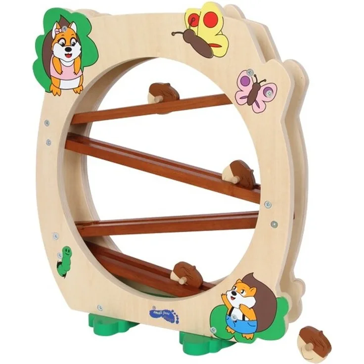 small foot Kugelbahn Holz Eichhörnchen
