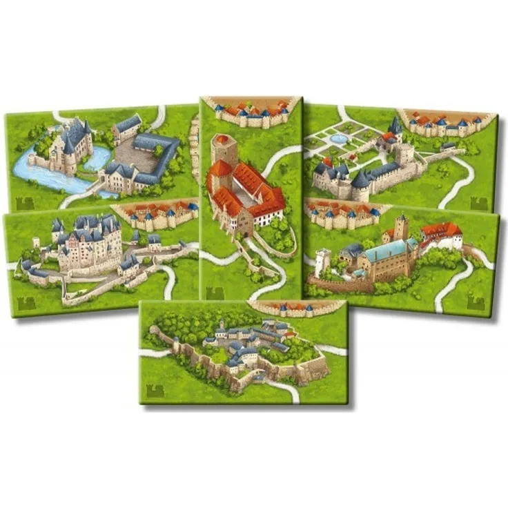 Carcassonne 2. Ed. : Burgen in Deutschland (Mini-Erw. )