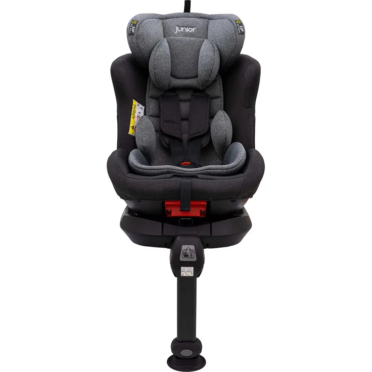 PETEX Kindersitz I-SIZE Laura 1341 mit ISOFIX und Top Tether grau, anthrazit, 44441318