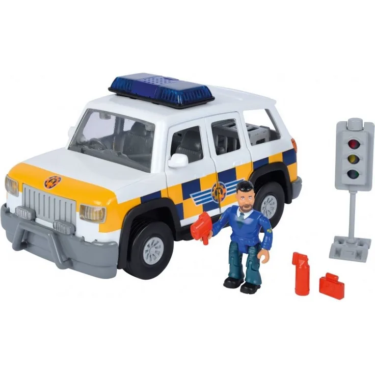 Simba polizeiauto Feuerwehrmann Sam junior 19 cm weiß