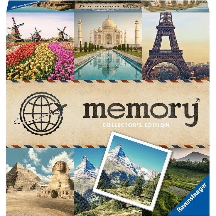 Ravensburger Collectors` memory Schnste Reiseziele 27379 - Das weltbekannte Gedächtnisspiel mit wunderschönen Bildern von Traumorten, ein besonderes memory und eine tolle Inspiration für Reiselustige – Bild 2