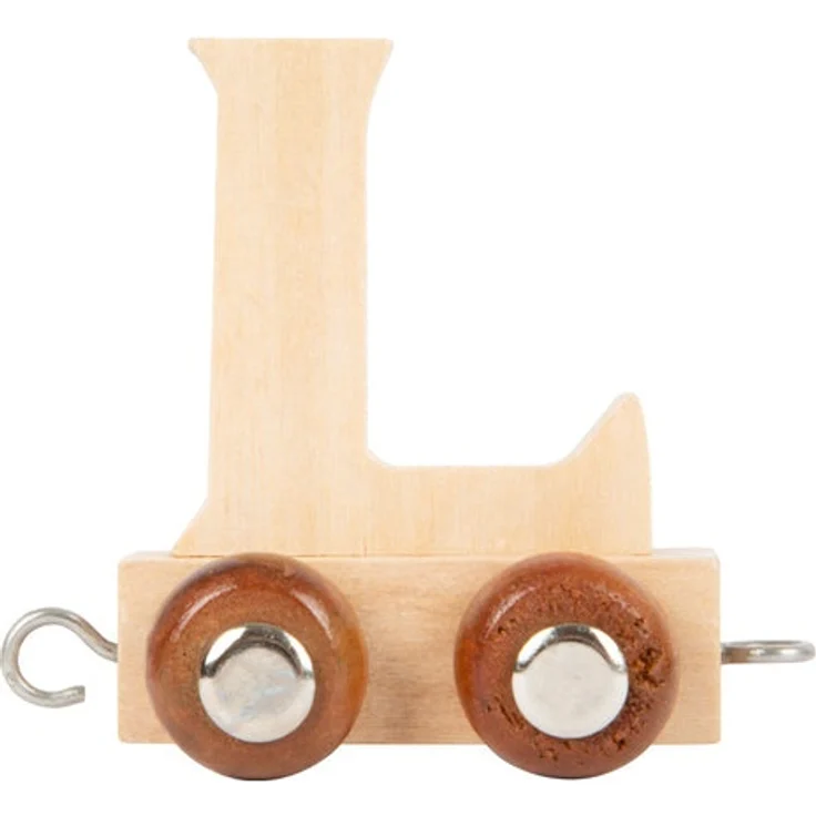 Small Foot eisenbahnwagen Buchstabe O Holz beige 5 x 3,5 x 6 cm – Bild 17