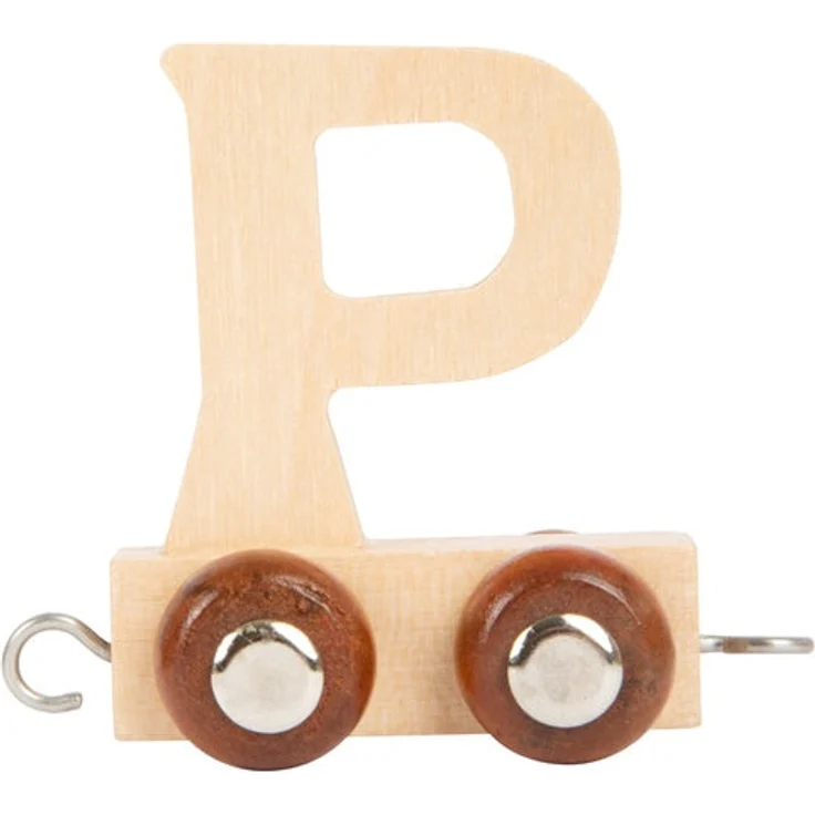 Small Foot eisenbahnwagen Buchstabe O Holz beige 5 x 3,5 x 6 cm – Bild 20