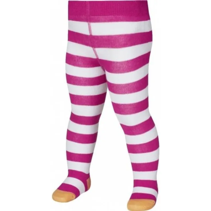 Playshoes strumpfhose gestreift Mädchen Baumwolle rosa Größe 74/80