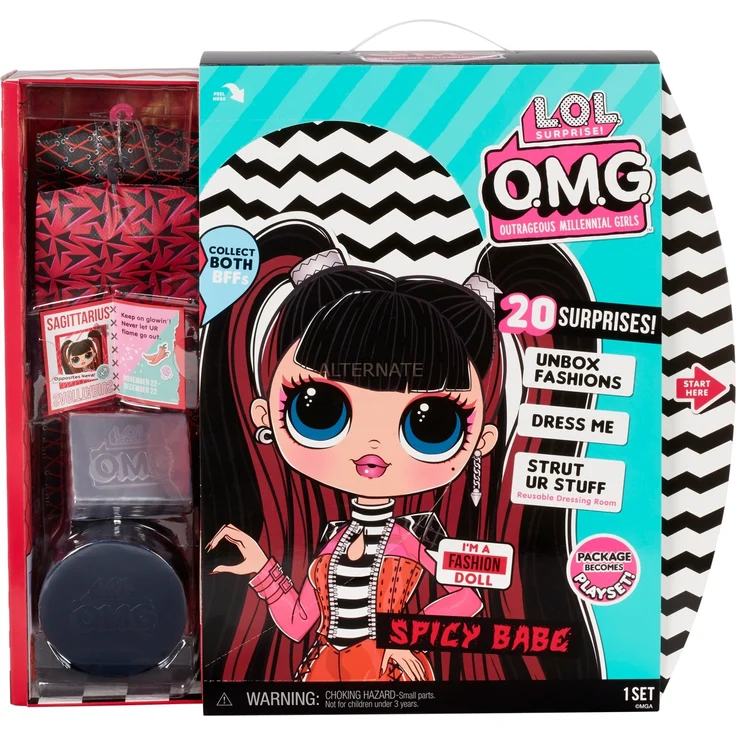 L. O. L. Surprise 'OMG Series 4 Spicy Girl', Modepuppe, mit 20 Überraschungen, ab 5 Jahren – Bild 1