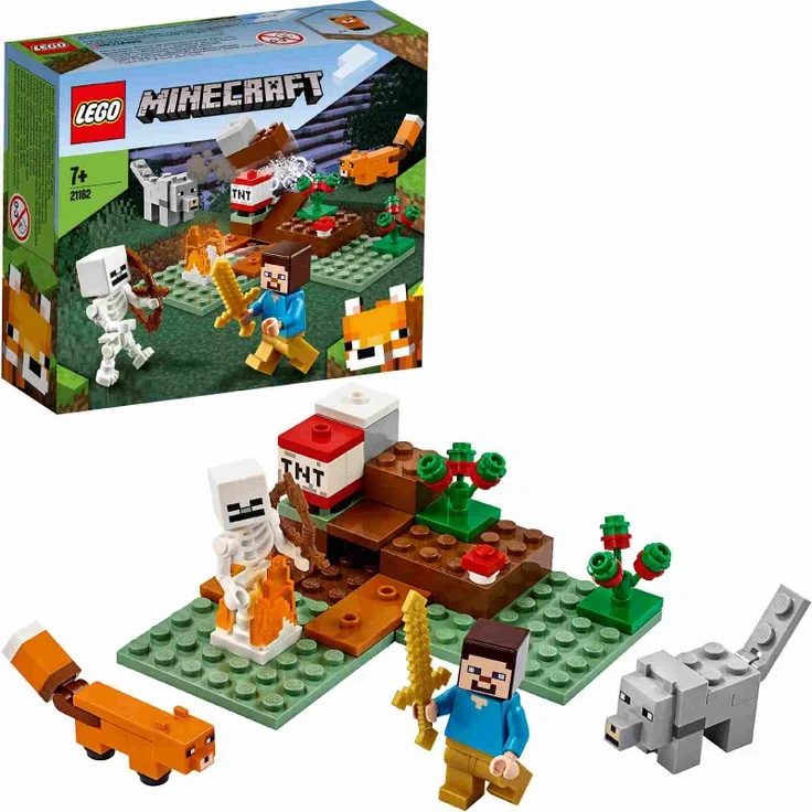 LEGO Minecraft 21162 'Das Taiga-Abenteuer', 74 Teile, ab 7 Jahren – Bild 1