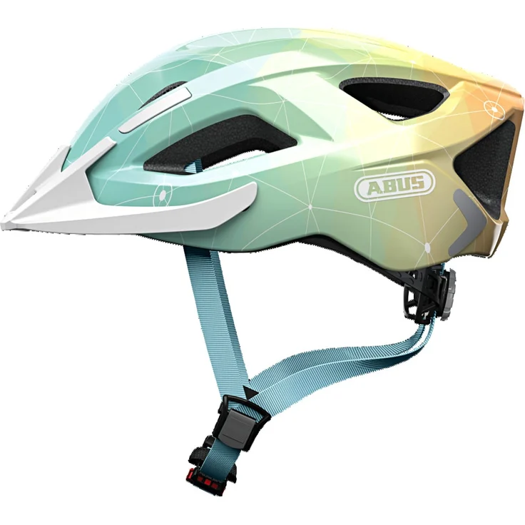 Abus Aduro 2. 0 Helm - Blue Art 52 - 58 cm