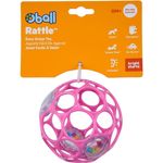 Oball Rattle 10cm pink - Preisvergleich