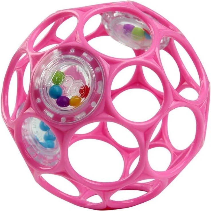 Oball Rattle 10cm pink - Preisvergleich – Bild 2