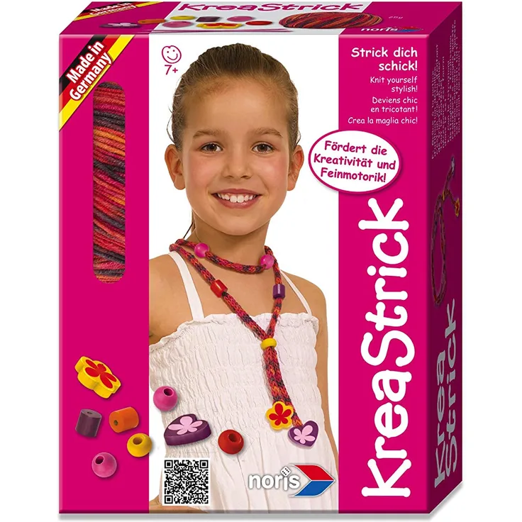 Noris Spiele KreaStrick - Halskette