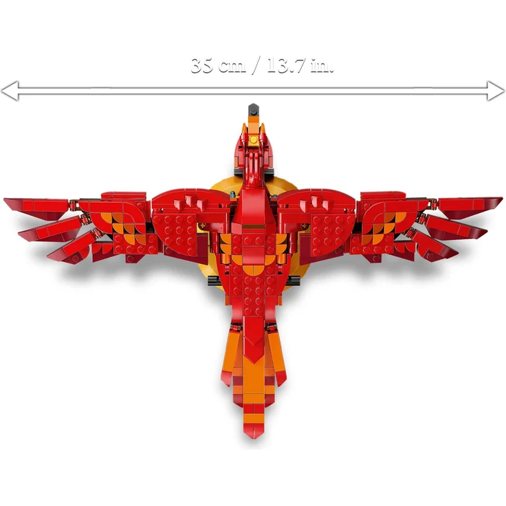 LEGO Harry Potter 76394 'Fawkes, Dumbledores Phönix', 597 Teile, ab 10 Jahren – Bild 8
