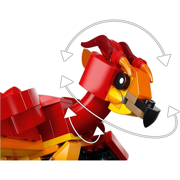 LEGO Harry Potter 76394 'Fawkes, Dumbledores Phönix', 597 Teile, ab 10 Jahren – Bild 6
