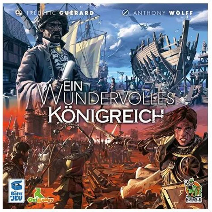 1026872 - Ein wundervolles Königreich - Kartenspiel für 2 Personen, ab 10 Jahren (DE-Ausgabe)