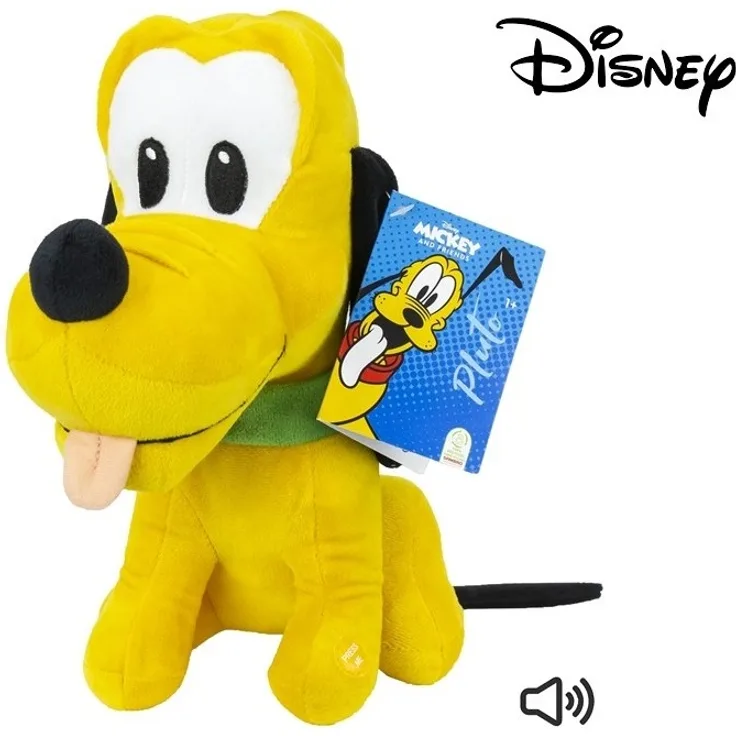 Disney Plüschfigur: Pluto mit Sound (28 cm)