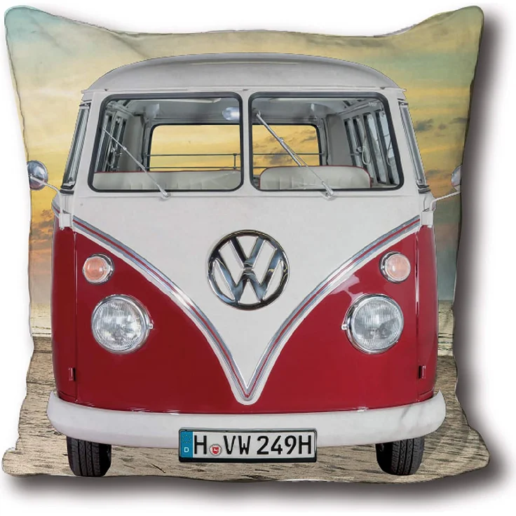 Volkswagen Bulli Kissen 40x40 – Bild 2