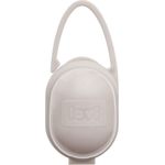 LOVI Schnullerhalter Beige, 0 Monate+, Zwei praktische Griffe, Universal, Leicht zu waschen, BPA-frei, Beige