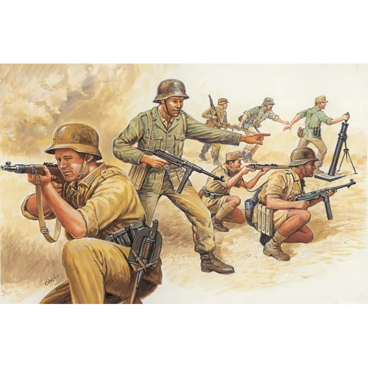 Italeri 510006076 - 1:72 WW2 Deutsche Afrika Truppengattung