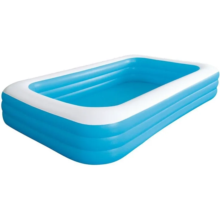 Jilong Giant Swimming Pool 305x183x56 cm Familienpool Planschbecken Kinderpool Schwimmbecken Kinder und Familien Schwimmbad für Garten und Terasse