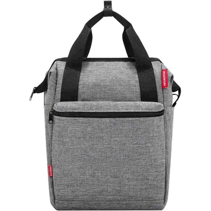 Gepäckträgertasche KLICKfix ROOMY GT twist silver, 12 ltr, ca. 1000g 0371TS