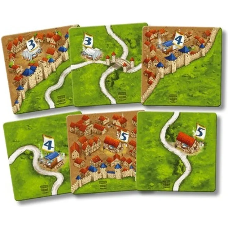 Carcassonne 2. Ed. : Die Bader (Mini-Erw. )