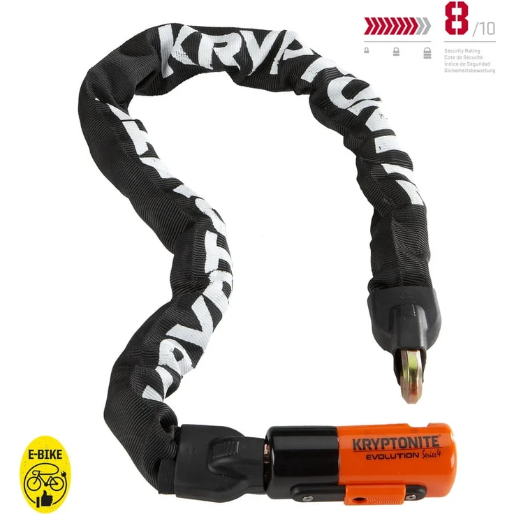 Kryptonite Evolution Series 4 Integrated Chain 1090 Kettenschloss. – Bild 1