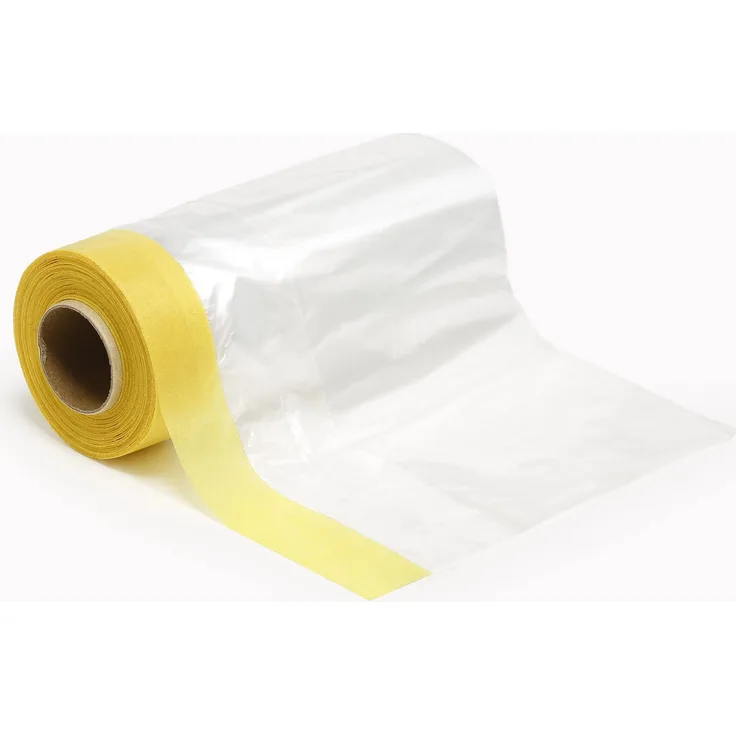 TAMIYA 87203-000 87203 Masking 150mm m. Abdeckfolie, Modellbau-Zubehör, Bastelwerkzeuge,Tape, Maskingtape, hochwertiges Modellbauzubehör,300087203