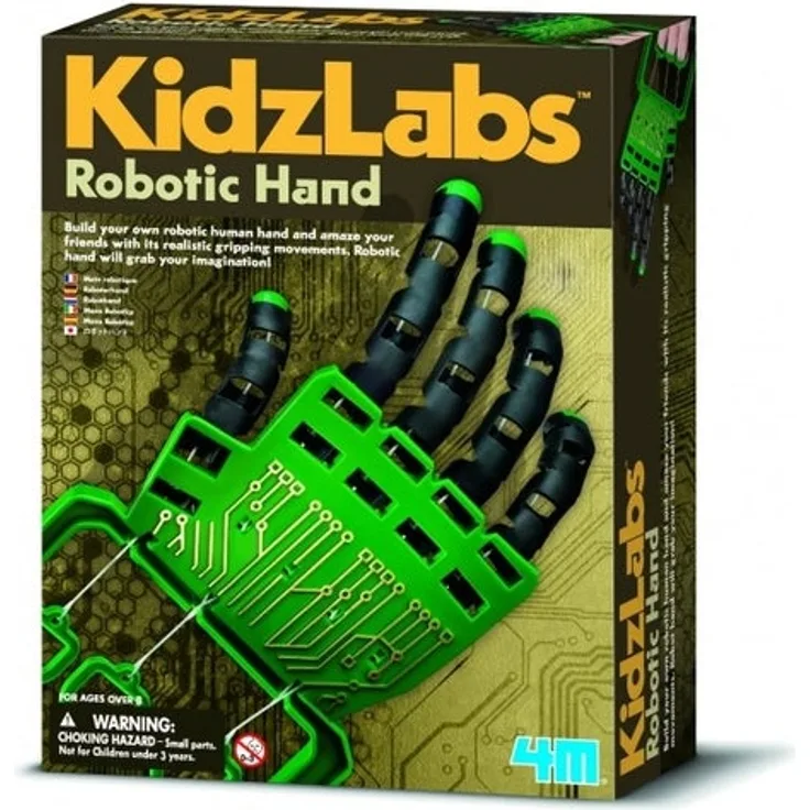 4M Kidzlabs: Machen Sie Ihre Roboterhand