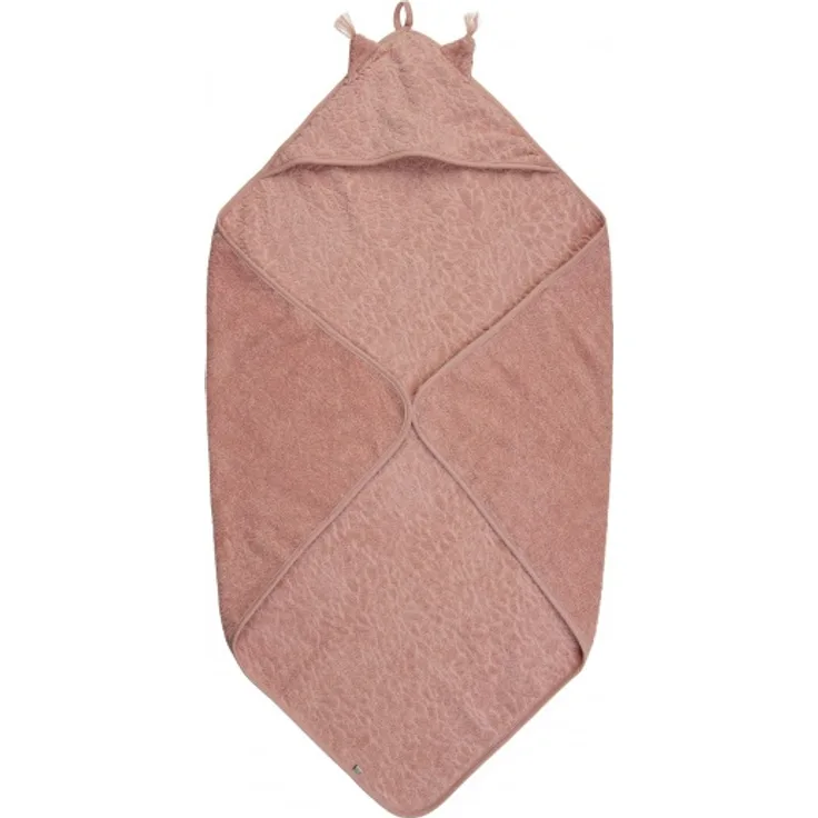 badeumhang Junior 83 x 83 cm Baumwolle altrosa
