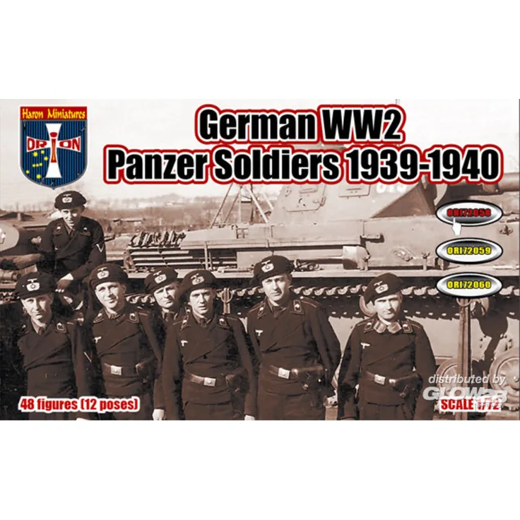 Orion ORI72058 WWII German Panzer Soldiers, 1939-1940