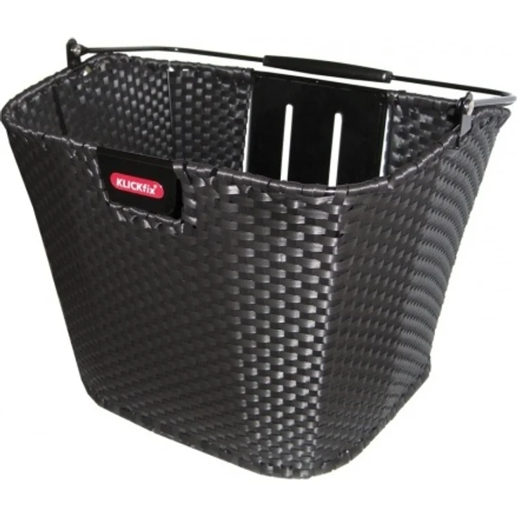 Klickfix Lenkerkorb Structura schwarz H 27 x L 25 x B 34cm