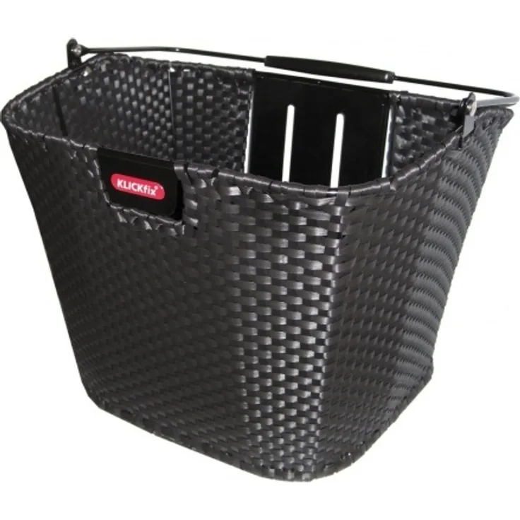 Klickfix Lenkerkorb Structura schwarz H 27 x L 25 x B 34cm