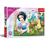 Trefl 13278 200 Elementi, Bellissima Biancaneve, per Bambini da 7 Anni Puzzle, Disney-Prinzessin, schöne Schneewittchen