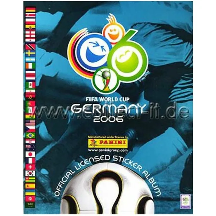 Panini WM 2006 Sticker - Album