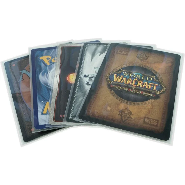 Arkero-G 100 Standard Matt Card Sleeves Transparent / Clear Kartenhüllen Größe 66 x 91 mm z. B. MTG Magic