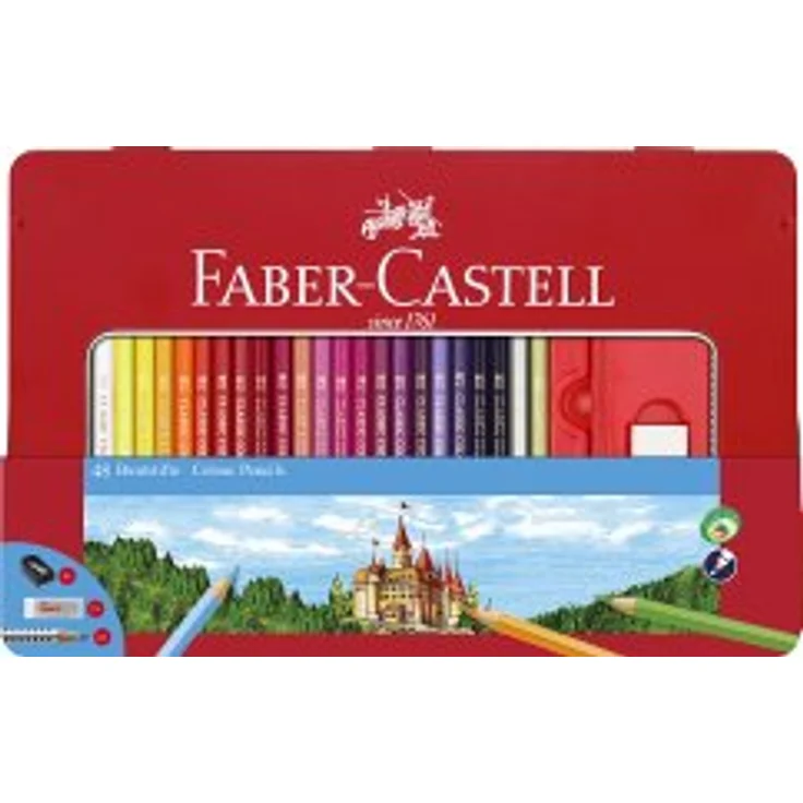 Faber-Castell Buntstift hexagonal 48er-Metalletui – Bild 1