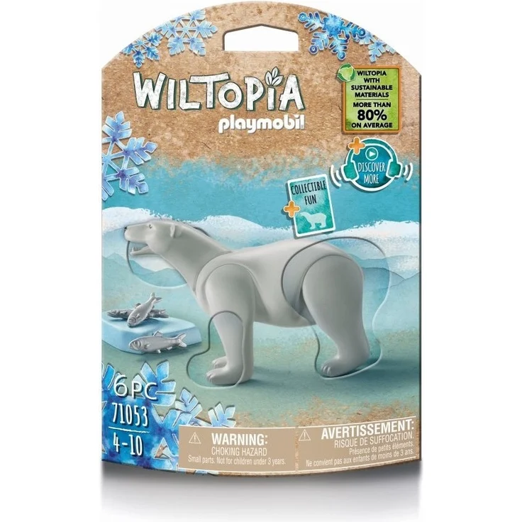 Playmobil Wiltopia 71053 'Eisbär', 6 Teile, ab 4 Jahren – Bild 1