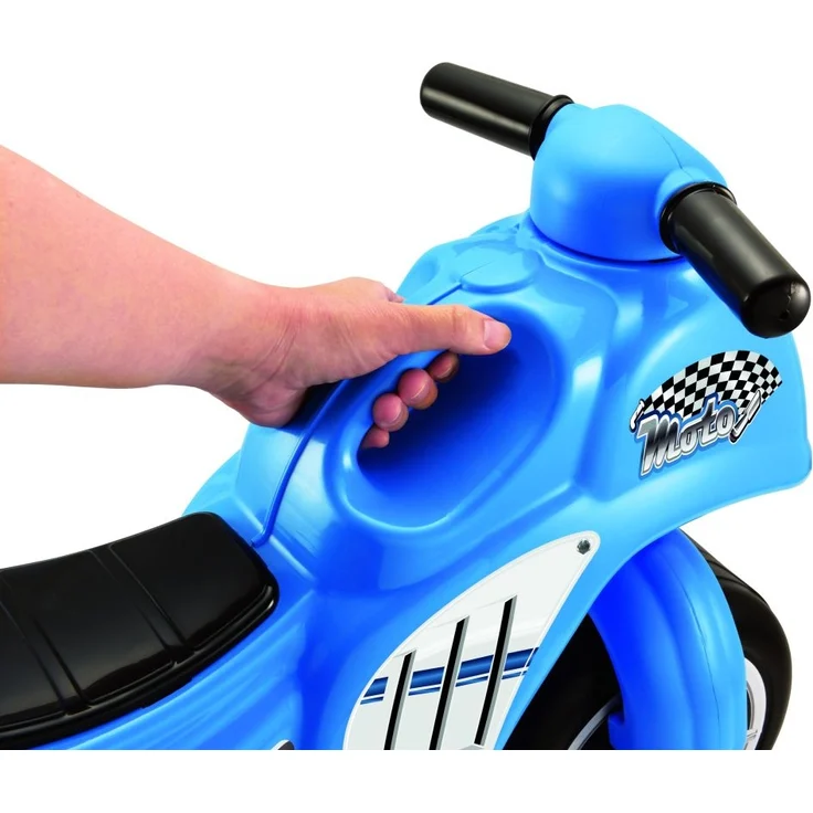 Kinder Motorrad Laufrad Lauflernrad Lauf Moto Cross Bike Blue Babylaufrad Blau – Bild 2