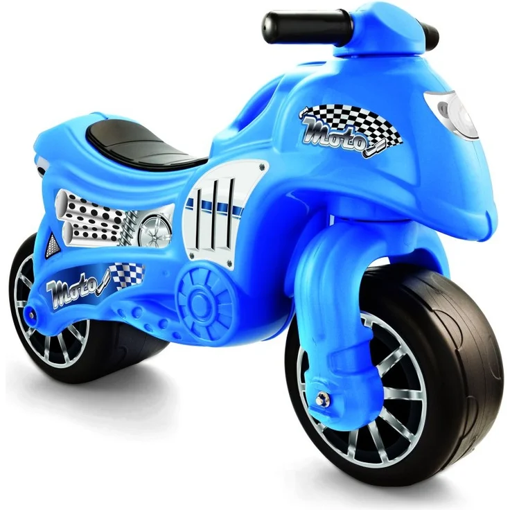 Kinder Motorrad Laufrad Lauflernrad Lauf Moto Cross Bike Blue Babylaufrad Blau – Bild 1