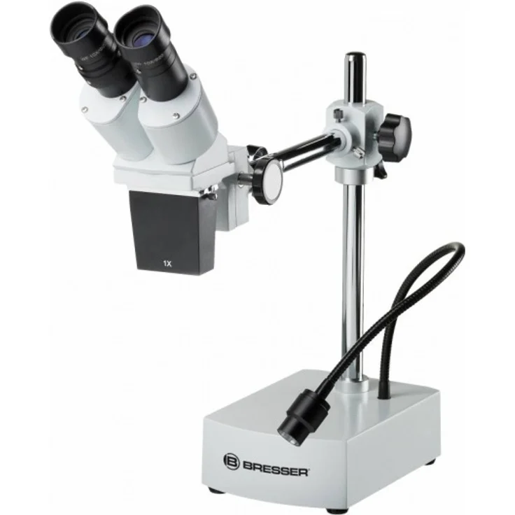 Bresser Optik Biorit ICD-CS Stereomikroskop Binokular 20 x Oplysning – Bild 1