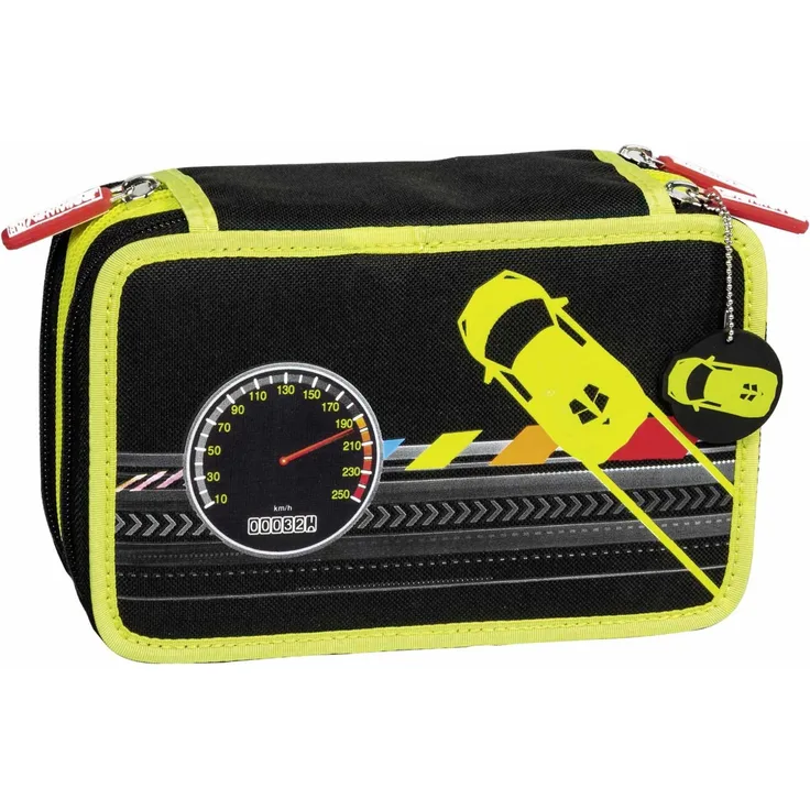 Brunnen 104912104 Schüler-Etui 3 Reißverschl. Speed