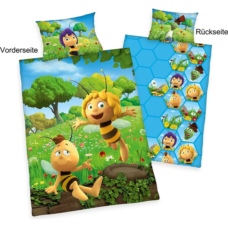 Die Biene Maja Wende-Kinderbettwäsche – Bild 3