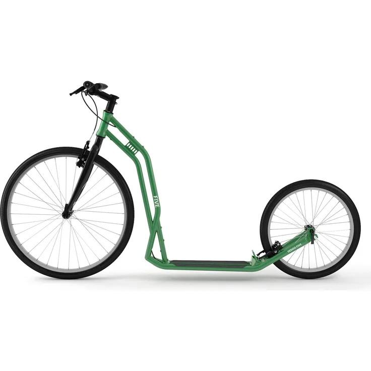 Yedoo Scooter Number Five Tretroller 26 / 20 Zoll V-Brake Felgenbremsen Grün