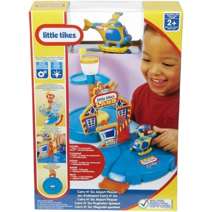 Die-Cast Spielset Sortiment, Schrottplatz, Bauernhof, Flughafen und Safari, 1 Set, zufällige Auswahl