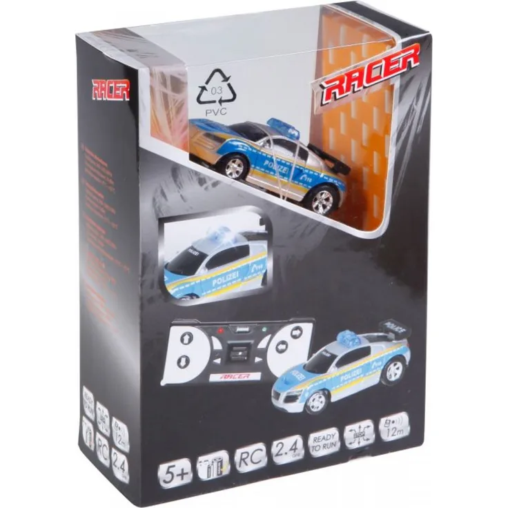 Racer R/C Polizeiwagen, 2. 4GHz