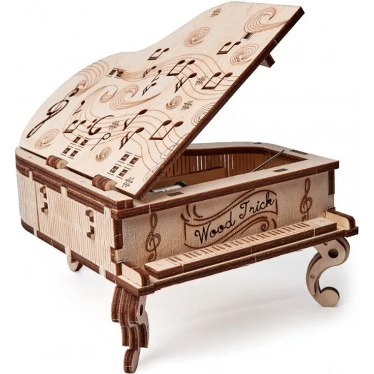 modellbausatz Konzertflügel 14,5 cm Holz 36-teilig