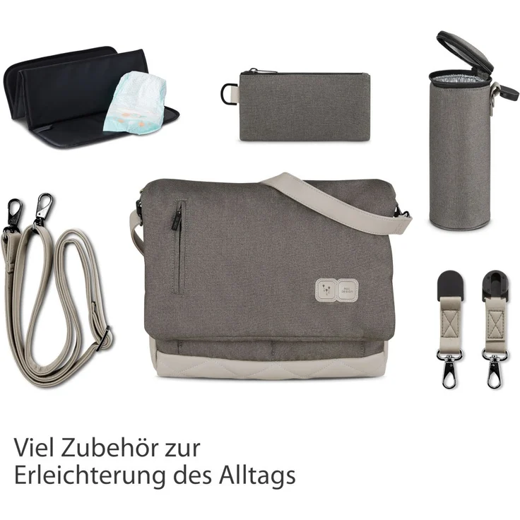 ABC Design Wickeltasche Urban Herb Diamond Kollektion 2022 – Bild 7