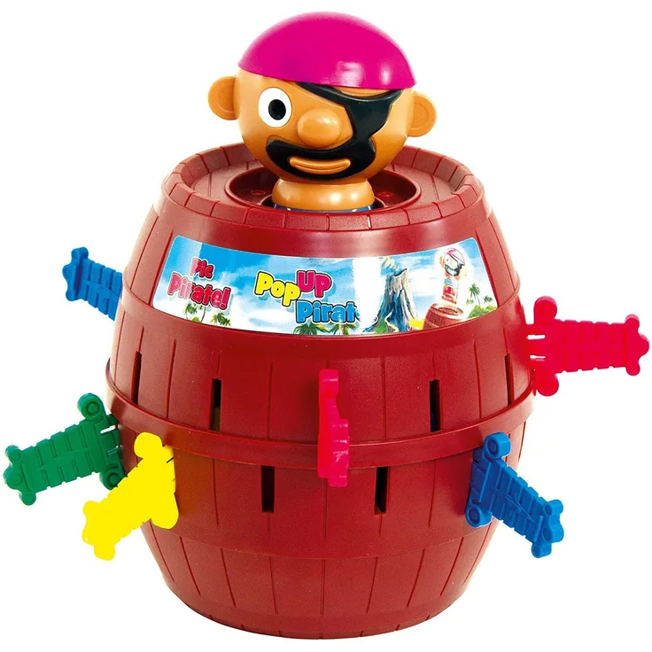 TOMY T7028A1 Pop-Up Pirat, Mehrfarbig