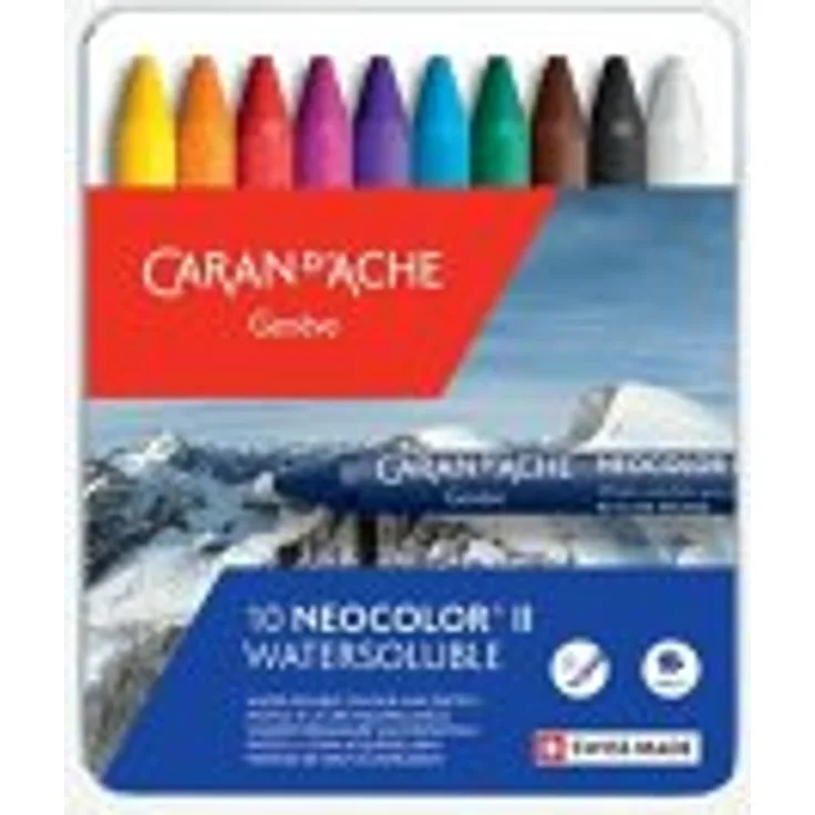 Neocolor II, 8 mm, L 10 cm, Sortierte Farben, 10 Stück (1,89 € pro 1 Stck)
